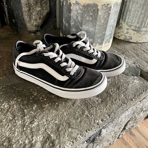 Black Vans. Women’s size 7.5